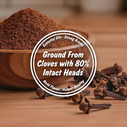 Spice Profile Organic Ground Cloves | 8 oz | Lab Tested
