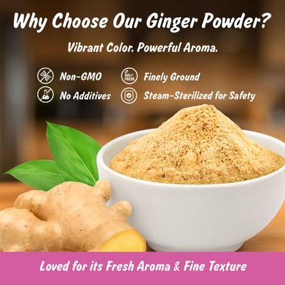 Spice Profile Organic Ground Ginger | 4 oz | Lab Tested